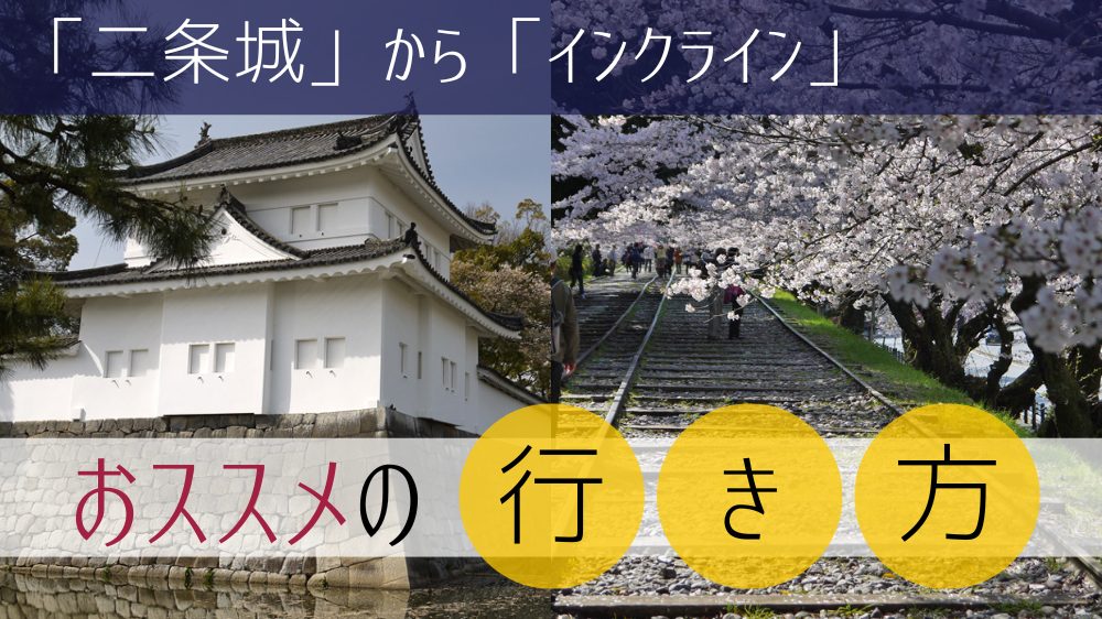 二条城からインクラインへの行き方